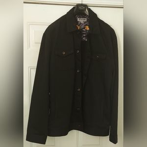 STACY ADAMS MENS COTTON-SPANDEX TRUCKER SHORE JACKET EXCLUSIVE OF TRIMS SIZE 3XL